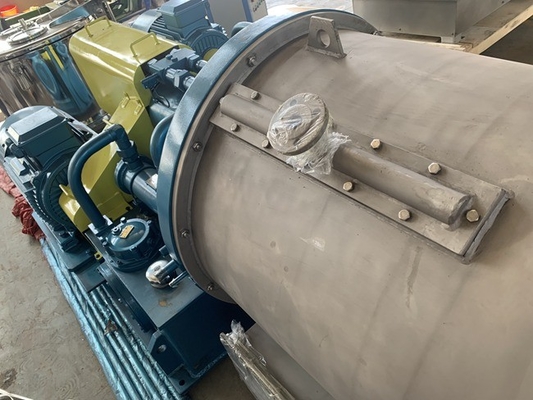 El empujador de dos fases del pistón centrifuga control automático del PLC de la sal horizontal
